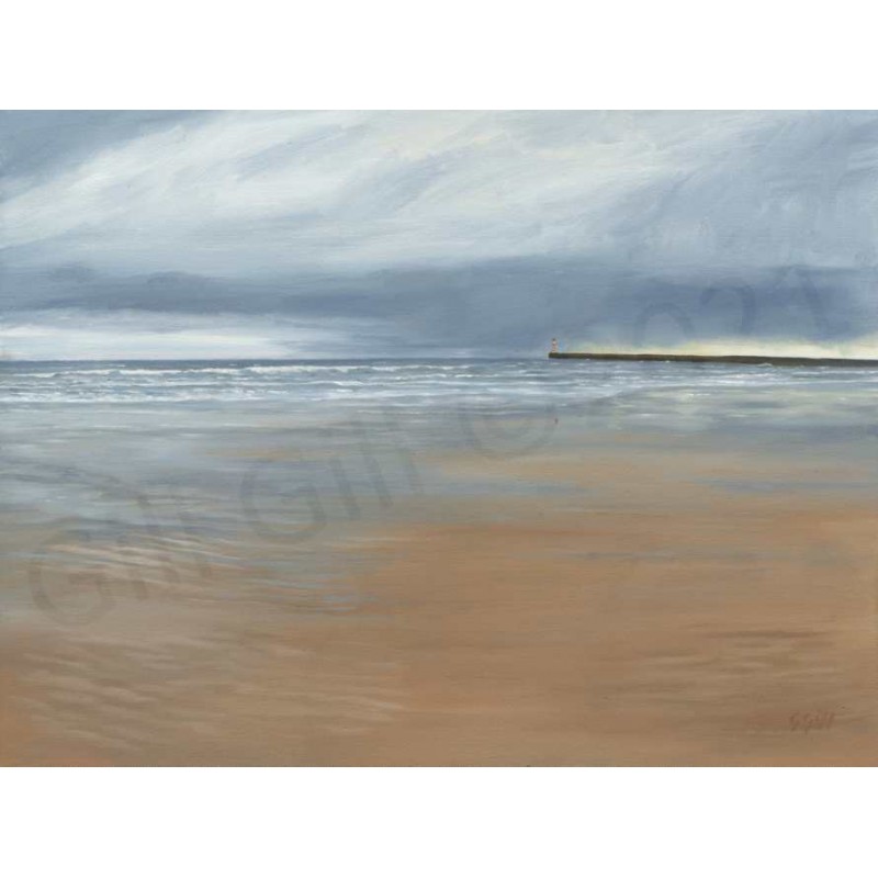 Stormy Skies Roker by Gill Gill