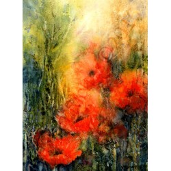 Poppies2 by Vivian Riches
