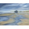 Incoming Tide Bamburgh by Gill Gill