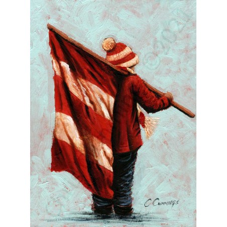 True Colours ~ Red & White by Chris Cummings