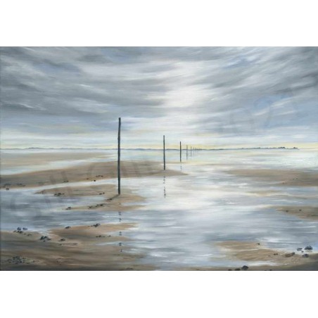 St. Cuthberts Way Lindisfarne by Gill Gill