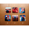 Set of 4 Coasters (choose from 30 different designs) by Chris Cummings
