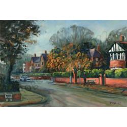 Wilbraham Road Whalley Range by Roger Gadd