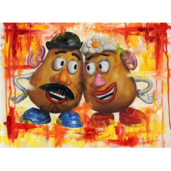 Mr & Mrs Potato Head by Deborah Cauchi