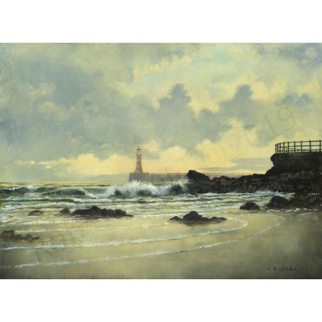 Incoming Tide Roker by Robert Wild