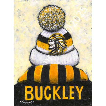 Buckley Ice Hockey by Chris Cummings - Wall Art