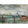 The Tyne at South Shields by Roger Gadd - Wall Art