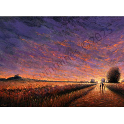 Autumn Stroll Penshaw by Chris Cummings - Wall Art