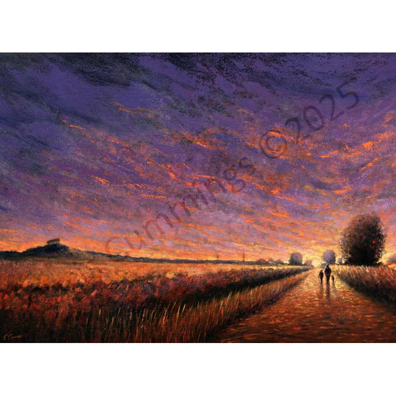 Autumn Stroll Penshaw by Chris Cummings - Wall Art