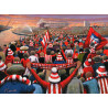 Keel Crossing Match Day by Chris Cummings - Wall Art