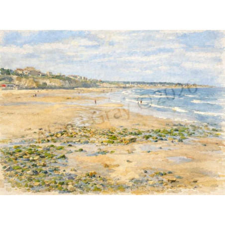 Roker Beach by AI artwork - Wall Art