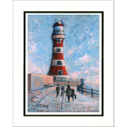Roker Fishing by Chris Cummings - Wall Art