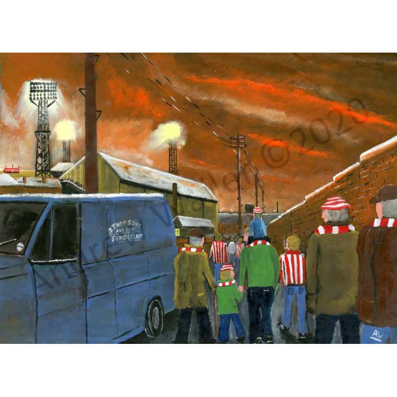 Boxing day antisipation 1973 Sunderland 3 Hull 1 by Andrew Waller