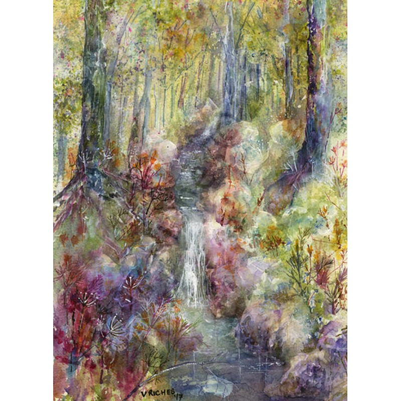 Waterfall by Vivian Riches