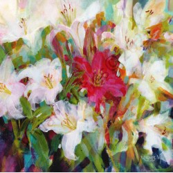 Pink Lily by Vivian Riches