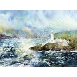 Oban Lighthouse by Vivian Riches