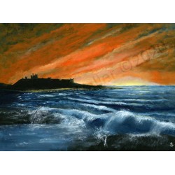 SunriseDunstanburgh by Andrew Waller