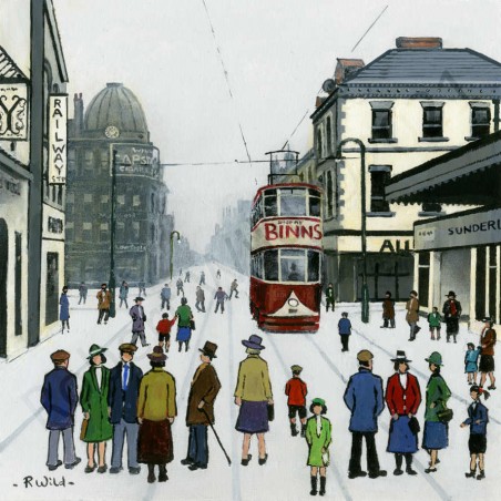 Binns Tram Sunderland by Robert Wild