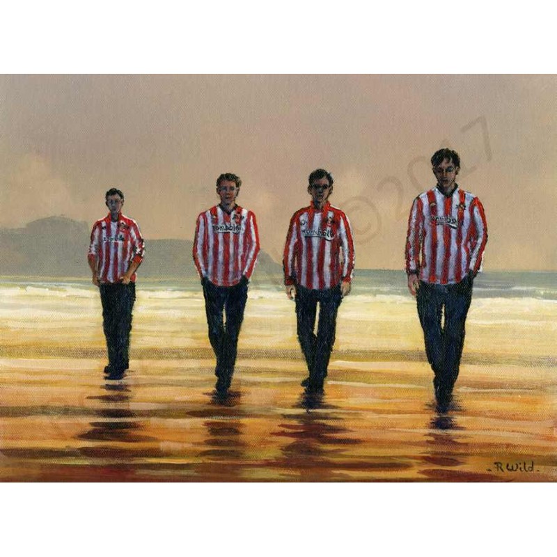 The Lads Sunderland by Robert Wild
