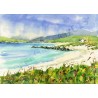 Alison's Beach  Barra by Roger Gadd
